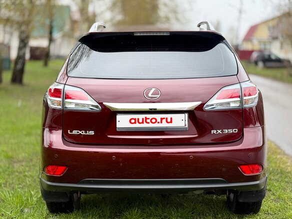 2014 Lexus RX 350 III Рестайлинг, красный, 3200000 рублей - вид 5