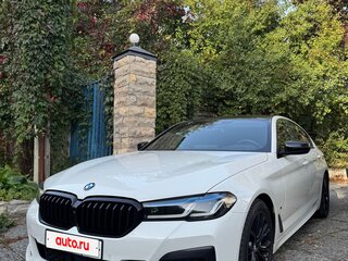 2021 BMW 5 серии 530d xDrive VII (G30/G31/G38) Рестайлинг, белый, 6500000 рублей, вид 5