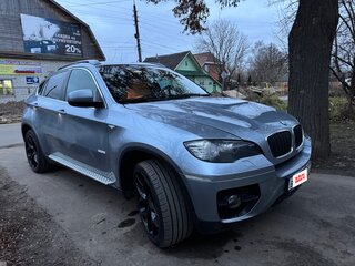 2009 BMW X6 ActiveHybrid I (E71), голубой, 1299999 рублей, вид 2