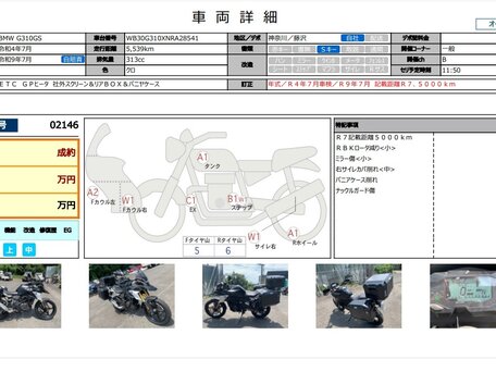 2022 BMW G 310 GS, чёрный, 485000 рублей, вид 3
