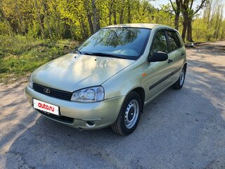2008 Lada (ВАЗ) Kalina I, жёлтый, 295000 рублей, вид 1