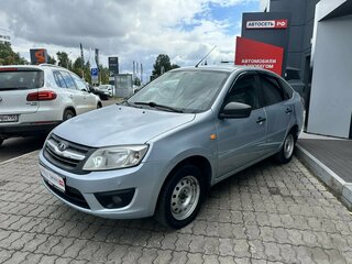 2015 Lada (ВАЗ) Granta I, голубой, 352895 рублей, вид 3