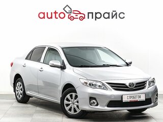 2012 Toyota Corolla X (E140, E150) Рестайлинг, серебристый, 849000 рублей, вид 1