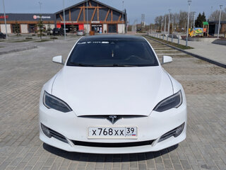 2016 Tesla Model S 75 I Рестайлинг, белый, 3100000 рублей, вид 4