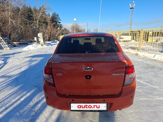 2017 Lada (ВАЗ) Granta I, оранжевый, 550000 рублей, вид 4