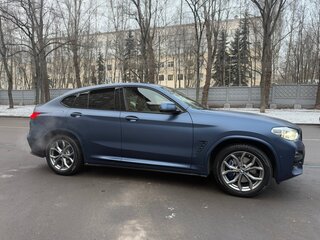 2020 BMW X4 30d II (G02), синий, 6900000 рублей, вид 4