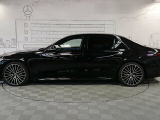 2024 Mercedes-Benz S-Класс 500 Long 4MATIC VII (W223), чёрный, 24710000 рублей, вид 3