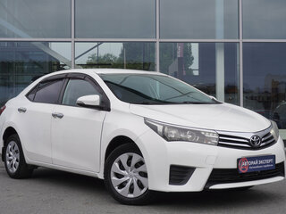 2014 Toyota Corolla XI (E160, E170, E180), белый, 965000 рублей, вид 3