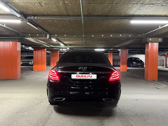 2017 Mercedes-Benz C-Класс 180 9G-TRONIC IV (W205), чёрный, 2200000 рублей - вид 3
