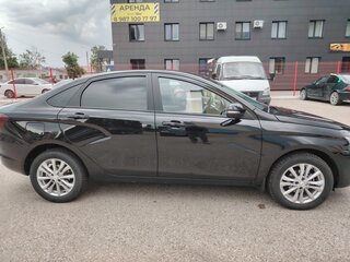 2024 Lada (ВАЗ) Vesta I Рестайлинг (NG), чёрный, 1350000 рублей, вид 3