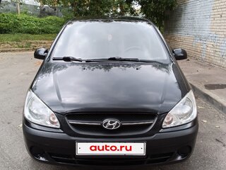 2010 Hyundai Getz I Рестайлинг, чёрный, 450000 рублей, вид 1