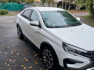 2023 Lada (ВАЗ) Vesta Cross I Рестайлинг (NG), белый, 1400000 рублей, вид 4