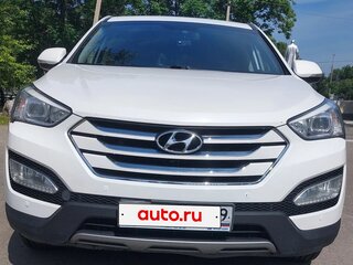 2014 Hyundai Santa Fe III, белый, 1750000 рублей, вид 1