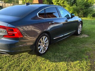 2018 Volvo S90 II, голубой, 3100000 рублей, вид 4