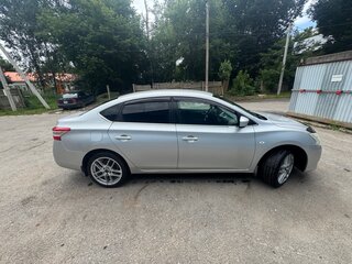 2015 Nissan Sentra VII (B17), серебристый, 890000 рублей, вид 4
