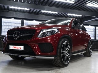 2015 Mercedes-Benz GLE Coupe 450 AMG I (C292), красный, 4100000 рублей, вид 3