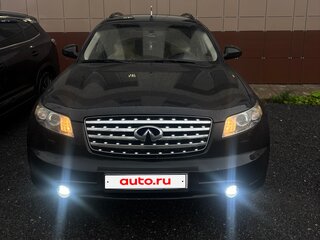 2007 Infiniti FX35 I (S50) Рестайлинг, чёрный, 1050000 рублей, вид 1