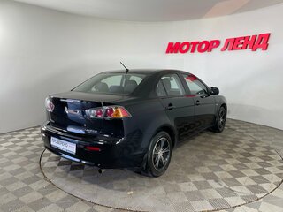 2012 Mitsubishi Lancer X Рестайлинг, чёрный, 691000 рублей, вид 4