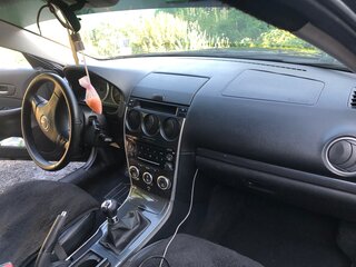 2007 Mazda 6 I (GG) Рестайлинг, чёрный, 490000 рублей, вид 3