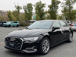 2021 Audi A6 40 TFSI Long V (C8), чёрный, 3779000 рублей, вид 4