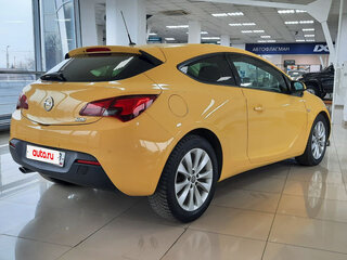 2012 Opel Astra GTC J Рестайлинг, жёлтый, 760000 рублей, вид 4