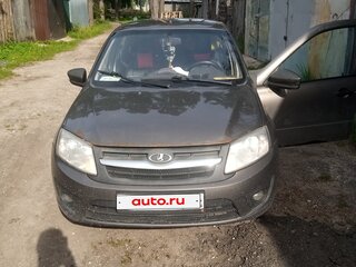 2015 Lada (ВАЗ) Granta I, коричневый, 250000 рублей, вид 2