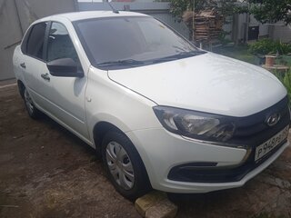 2018 Lada (ВАЗ) Granta I Рестайлинг, белый, 420000 рублей, вид 1
