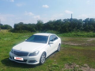 2011 Mercedes-Benz C-Класс 180 BlueEFFICIENCY III (W204) Рестайлинг, белый, 1269999 рублей, вид 1