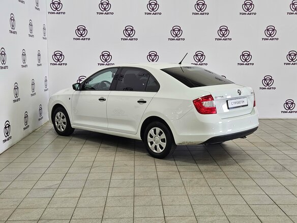 2014 Skoda Rapid I, белый - вид 6