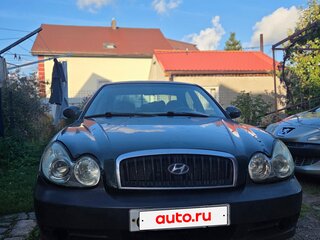 2003 Hyundai Sonata IV (EF) Рестайлинг, зелёный, 70000 рублей, вид 3