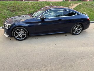 2016 Mercedes-Benz C-Класс 200 IV (W205), синий, 2220000 рублей, вид 3