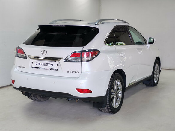 2014 Lexus RX 270 III Рестайлинг, белый, 2349000 рублей - вид 5