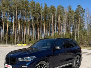 2020 BMW X5 M50d IV (G05/G18), синий, 7090000 рублей, вид 3