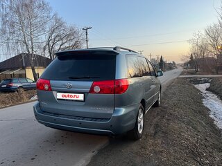 2006 Toyota Sienna II Рестайлинг, синий, 1200000 рублей, вид 3