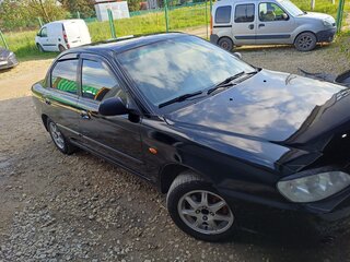 2008 Kia Spectra I Рестайлинг 2, чёрный, 295000 рублей, вид 2