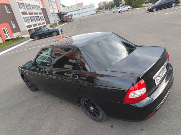 2010 Lada (ВАЗ) Priora I, чёрный, 350000 рублей - вид 21