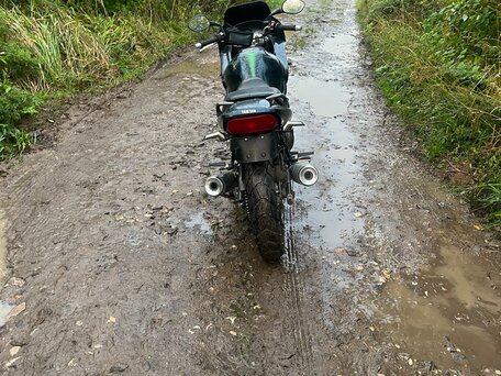 1995 Yamaha XJ600, фиолетовый, 270000 рублей, вид 3