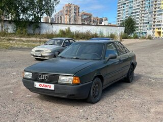 1989 Audi 80 IV (B3), зелёный, 95000 рублей, вид 1