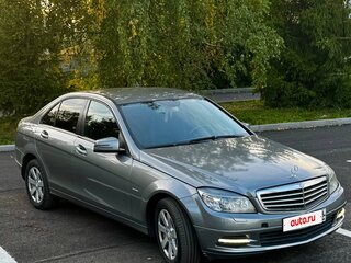 2010 Mercedes-Benz C-Класс 180 BlueEFFICIENCY III (W204), серый, 1090000 рублей, вид 2