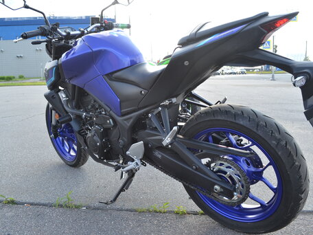 2023 Yamaha MT-03, белый, 660000 рублей, вид 4