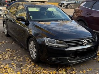 2013 Volkswagen Jetta VI, чёрный, 860000 рублей, вид 1