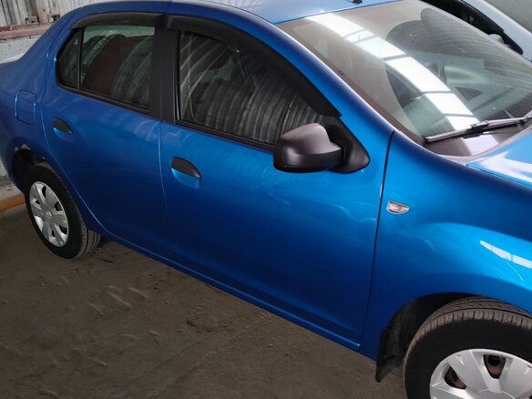 2015 Renault Logan II, синий, 564000 рублей - вид 3
