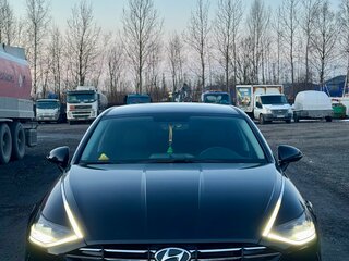 2020 Hyundai Sonata VIII (DN8), чёрный, 2130000 рублей, вид 2