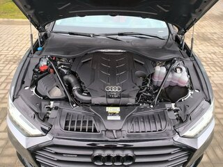 2021 Audi A8 Long 60 TFSI IV (D5), серый, 5800000 рублей, вид 4