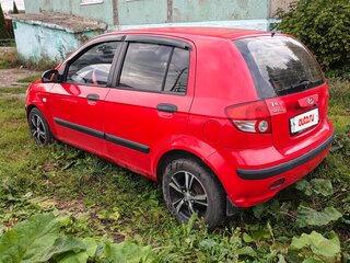 2004 Hyundai Getz I, красный, 320000 рублей, вид 4