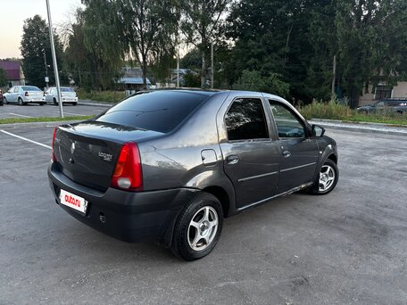 2006 Renault Logan I, серый, 185000 рублей, вид 4