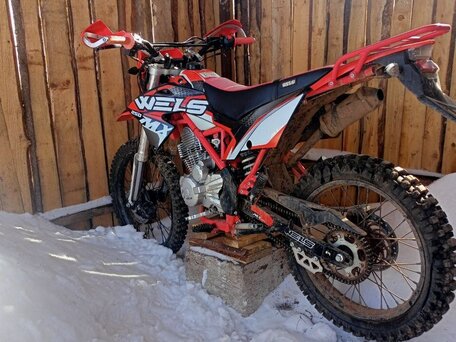 2023 Wels MX250R5, красный, 145000 рублей, вид 1