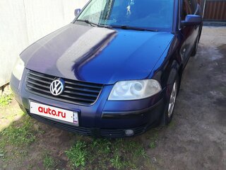 2001 Volkswagen Passat B5, синий, 340000 рублей, вид 1