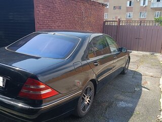 1999 Mercedes-Benz S-Класс 430 Long IV (W220), чёрный, 450000 рублей, вид 5
