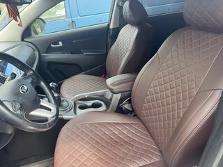 2015 Kia Sportage III Рестайлинг, коричневый, 1450000 рублей, вид 4